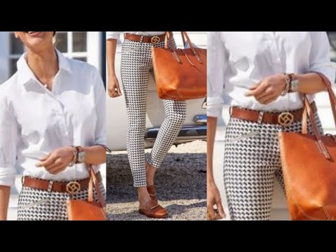 LOOKS MODERNOS PARA VESTIR SENCILLA Y ELEGANTE /COMBINACIONES DE ROPA ELEGANTE, FINA Y SENCILLA