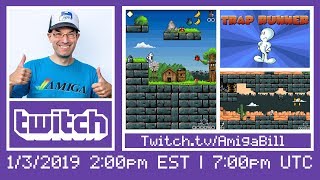 1/3/2019 New Commodore Amiga Game Trap Runner & More