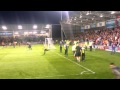 Pitch Invasion Salford City V Class Of 92