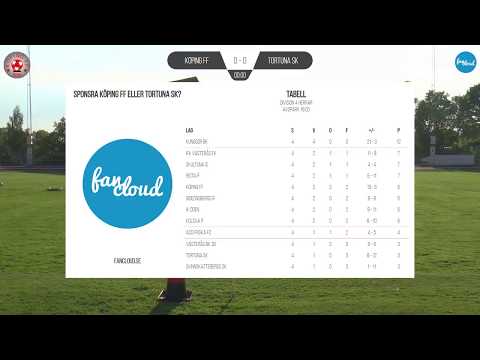 MATCH: Köping FF - Tortuna SK