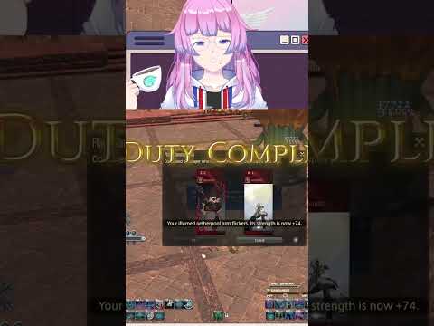 Kanade and Yurika get beaten down by a giant cactus🌵  #FFXIV