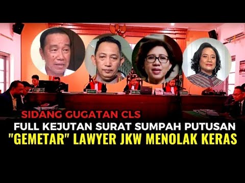 FULL KEJUTAN SIDANG SURAT SUMPAH PUTUSAN, 