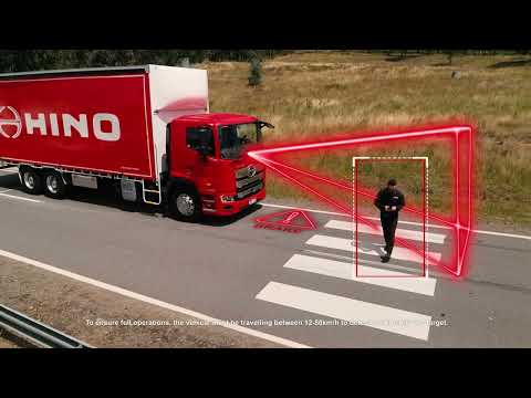 Hino 700 Series Safety Demonstration
