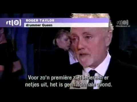Brian May Roger Taylor Utrecht Premiere We Will Rock You 3 Sept 2010 (RTL NIEWS)