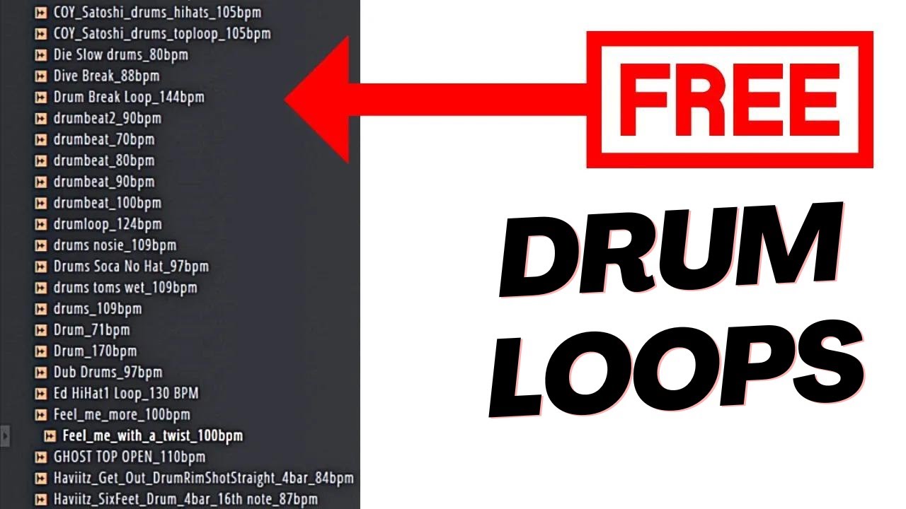 FREE Drum loops - Free Sample Packs- || Collection by LANDR