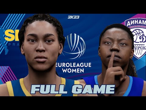 ▶️ ZVVZ USK Prague v Dynamo Kursk | Full Game - Euroleague Women 2K23 [All-Time Roster]