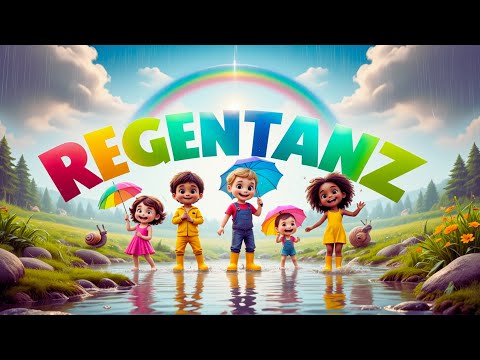 Fröhlicher Regentanz – Ein spritziges Abenteuer im Regen! ☔🎶