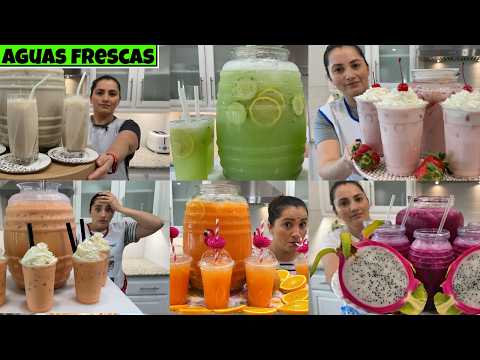 7 Aguas frescas - para **NEGOCIO y FIESTAS** 💰🥳