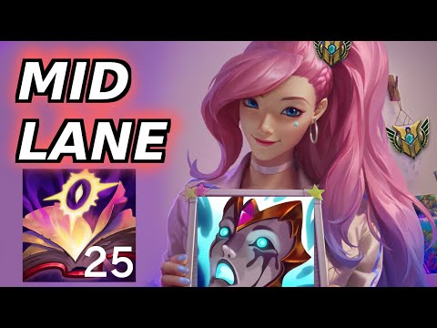 Seraphine Mid Lane!!! - CLOSING IN ON 1,500 SUBS!!! - LETSSS GOOO - League of Legends