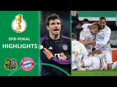 FC Bayern scheitert an Drittligist! | Saarbrücken - FC Bayern 2:1 | Highlights | DFB-Pokal 23/24