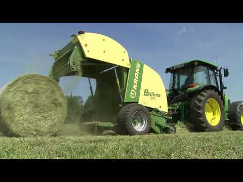 Round Straw Baler