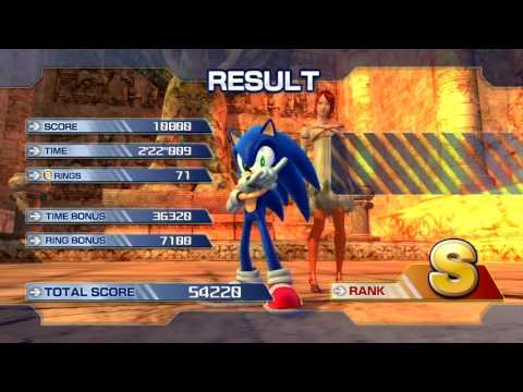 Sonic the Hedgehog (PS3) Sonic All Acts Hard S Rank