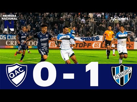 Quilmes 0-1 Almagro | Primera Nacional | Fecha 12 (Zona A)