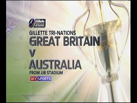 2005..Gillette Tri-Nations Game 4..Great Britain v Australia..