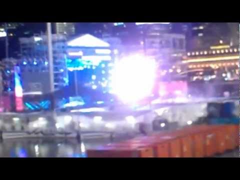 121122 EXO Mama Rehearsal SMTown Live In Singapore The Float @ Marina Bay