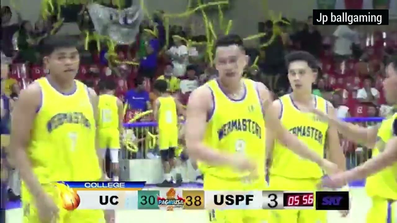 FULL GAME HIGHLIGHTS UC WEBMASTERS VS USPF PANTHERS GAME 2 SEMI FINALS FINAL SCORE 62-57