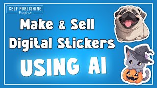 How to Make Digital Stickers for Etsy using AI | It