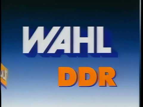 ARD Ident Wahl DDR 1990 (Full HD 60fps)