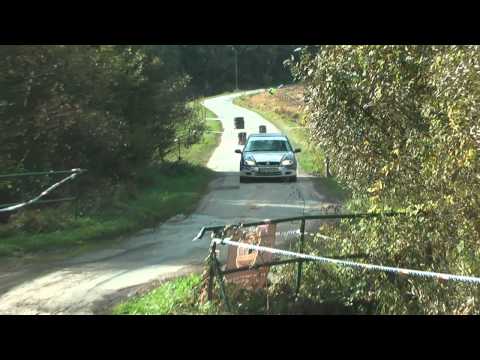 Różycki / Słaboń - Citroen Saxo - 6 SJS Łapanów 08.10.2011 - [HD]