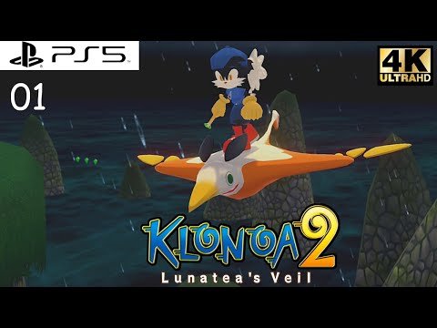 Klonoa 2: Lunatea's Veil Walkthrough 1 - PS5 Gameplay 4K 60fps (No Commentary)