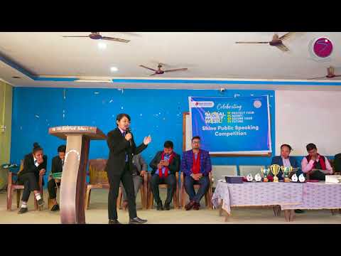 Shine Public Speaking Contest- Yalisha Chhetri