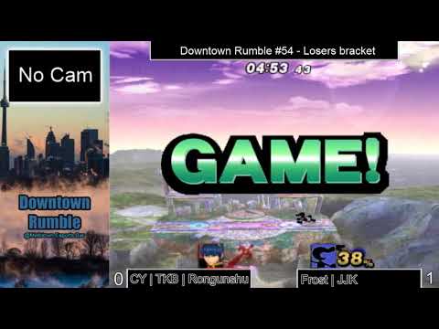 Downtown Rumble #54 - CY | TKB | Rongunshu (Marth) vs. Frost | JJK (Mr. gnw) Grand Finals