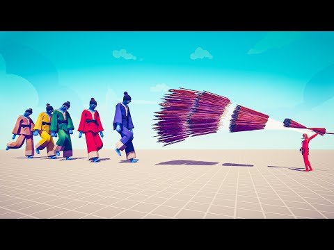 TAEKWONDO GIANT COLOR PACK vs EVERY GOD - Totally Accurate Battle Simulator