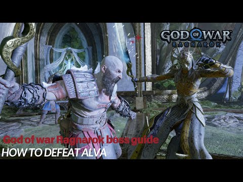 How To Defeat Alva "The Elvish Boss" - God of War Ragnarok Gameplay Guide
