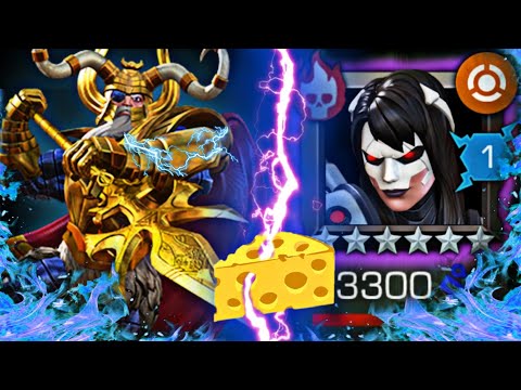 Odin destroys Omega Sentinel - EQ Xmen: The Last Word | Cavalier Difficulty | MCOC