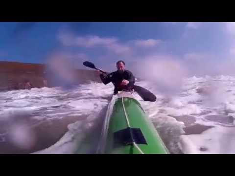 wave jump Nordic Kayaks Surf Ski