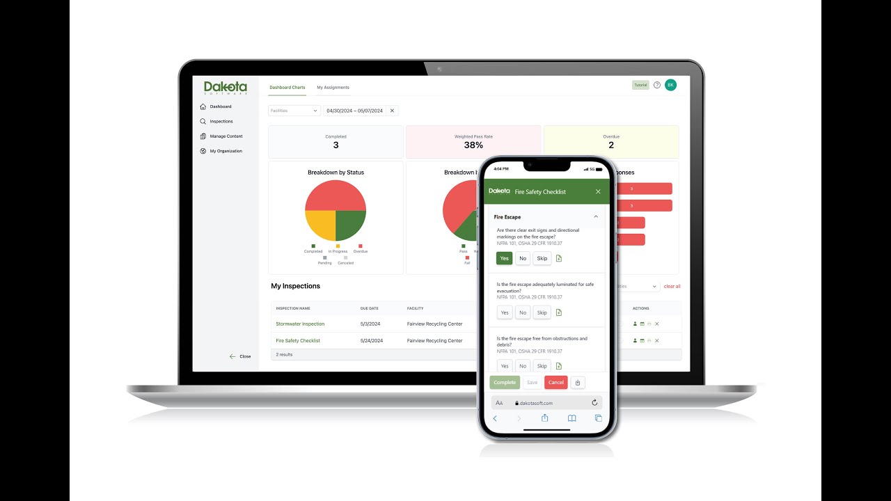 EHS Inspection Software Demo | Dakota Inspections