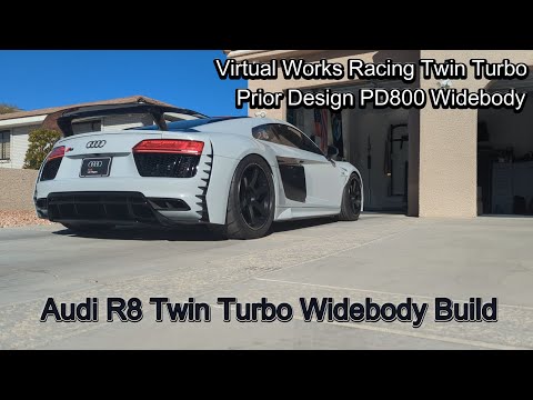 Audi R8 Twin Turbo Widebody - Full Build Video