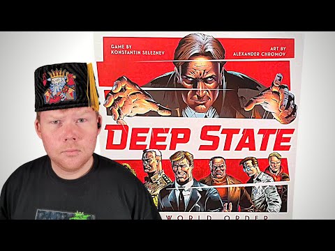 Board Game Vlog! (Deep State: New World Order)