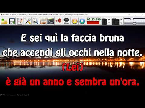 Santino Rocchetti & Jana Ponomareva - Fiore di mare (Syncro by CrazyHorse1965) Karabox - Karaoke