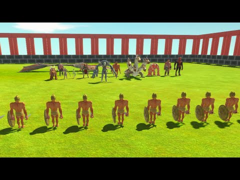 10X ACHILLES VS 2X FACTION | Animal Revolt Battle Simulator