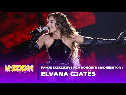 Pamje ekskluzive nga koncerti madhështor i Elvana Gjatës
