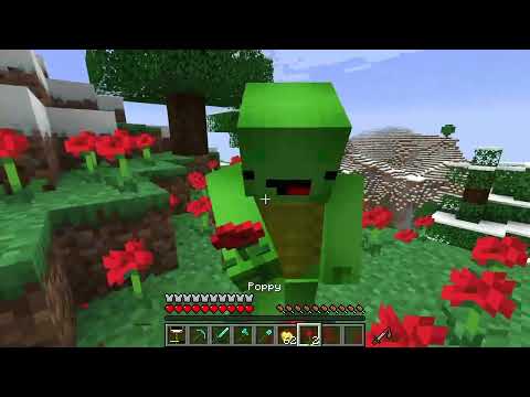 Mikey PrankedJJ in Minecraft Challenge Maizen Mikey and JJ