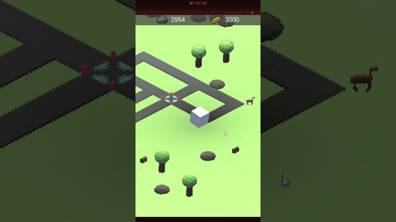 The new Build UI in CubeGod #new #UI #update  #steam #games #gamedev