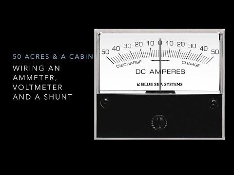 Installing an Ammeter, Shunt and a Voltmeter