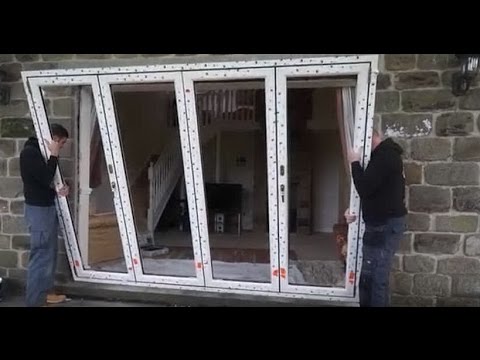 How to install an alumina by liniar bi-fold door
