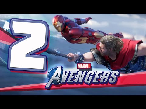 MARVEL AVENGERS Game Walkthrough Part 2 I am Iron Man