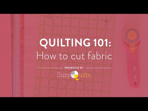 Quilting 101: How to cut fabric
