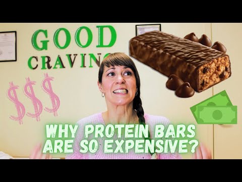 1st YouTube video about why are protein bars so expensive
