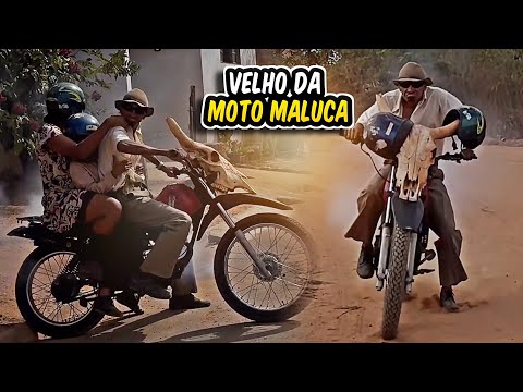 VELHO DA MOTO MALUCA 😂😂😂 ATACA NOVAMENTE SÓ RESENHA 
