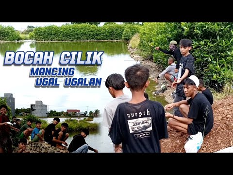 Bocah cilik mancing ugal ugalan❗❗Teknik bocil handline bikin suhu minta ampun
