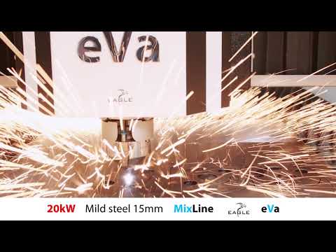 20kW - 15mm Stahl schneiden (MixLine)