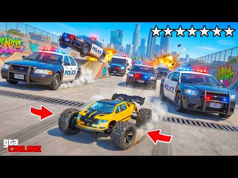 УГНАЛ ОТ КОПОВ НА МАЛЕНЬКОЙ МАШИНКЕ В ГТА 5 ОНЛАЙН! АВТОУГОНЩИК ПРОТИВ КОПОВ В GTA 5