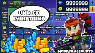 Modded Accounts | Ios, Android & PC | Unlock Everything | Pixel Gun 3D | PG3D Mods