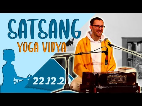 Satsang + Mantren und Meditation mit Patrik - Yoga Vidya Ashram Live 20:00 - 22.12.2020