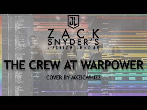 The Crew At Warpower COVER | Zack Snyder's Justice League